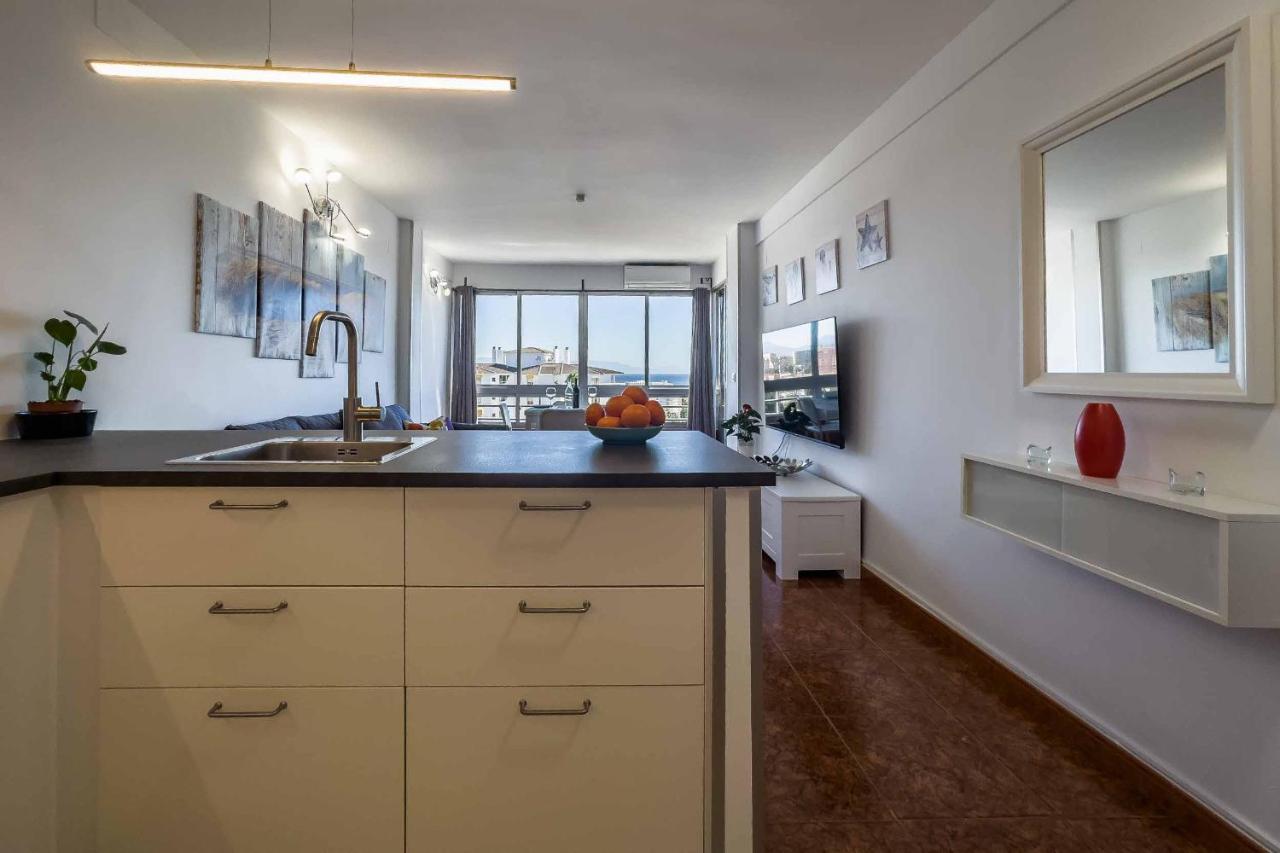 Apartamento Acogedor, Terraza, Piscina Y Mar Беналмадена Екстериор снимка