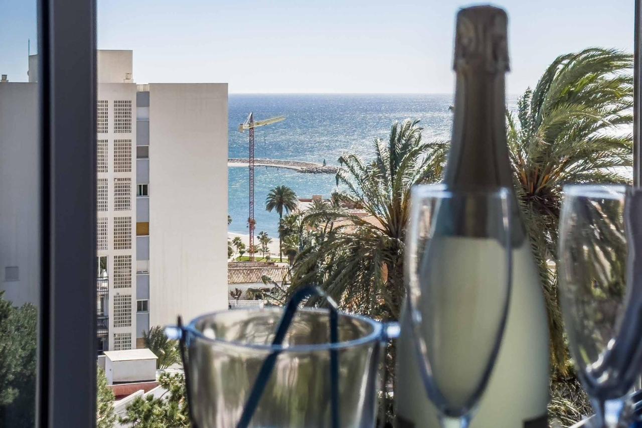 Apartamento Acogedor, Terraza, Piscina Y Mar Беналмадена Екстериор снимка