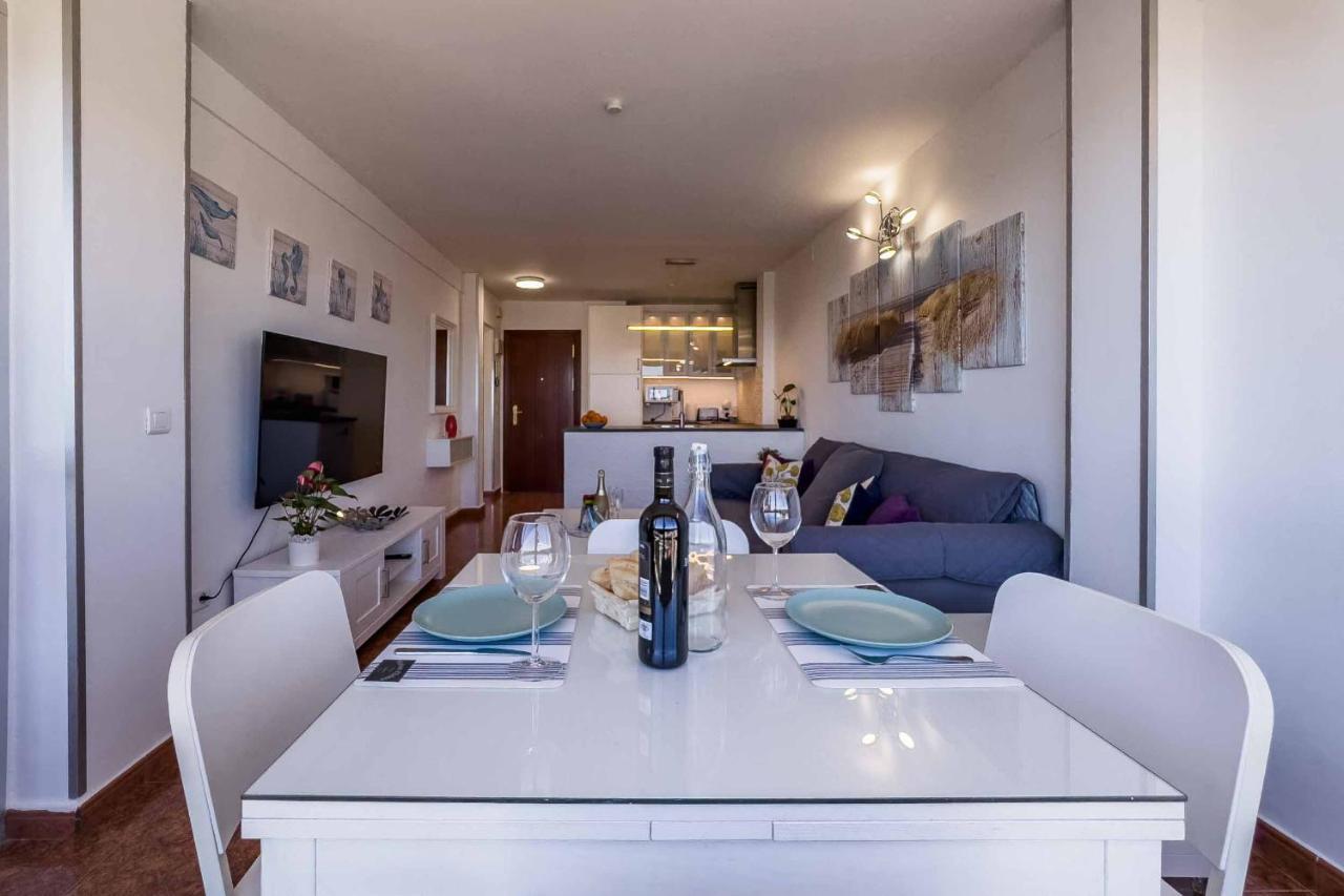 Apartamento Acogedor, Terraza, Piscina Y Mar Беналмадена Екстериор снимка