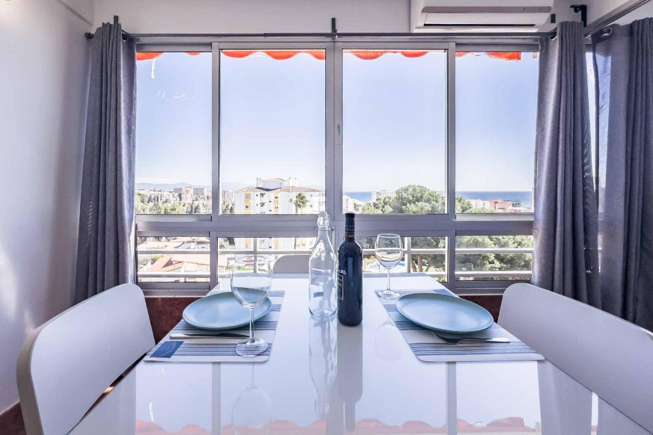 Apartamento Acogedor, Terraza, Piscina Y Mar Беналмадена Екстериор снимка