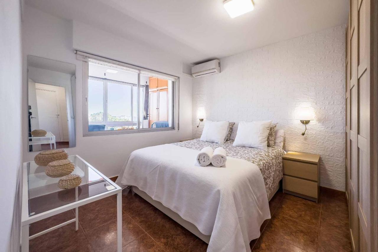 Apartamento Acogedor, Terraza, Piscina Y Mar Беналмадена Екстериор снимка